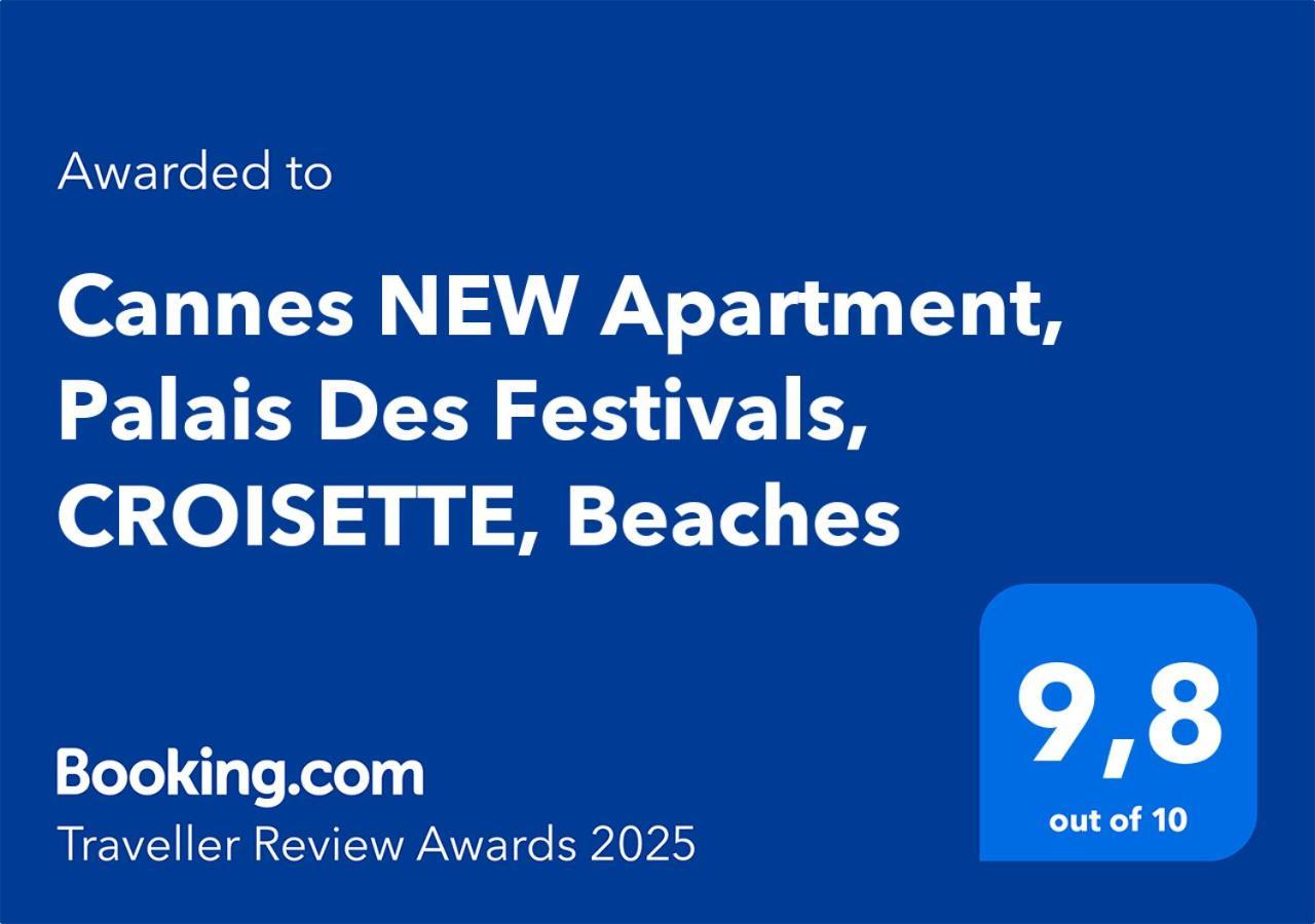 Cannes New Apartment, Palais Des Festivals, Croisette, Beaches Bagian luar foto